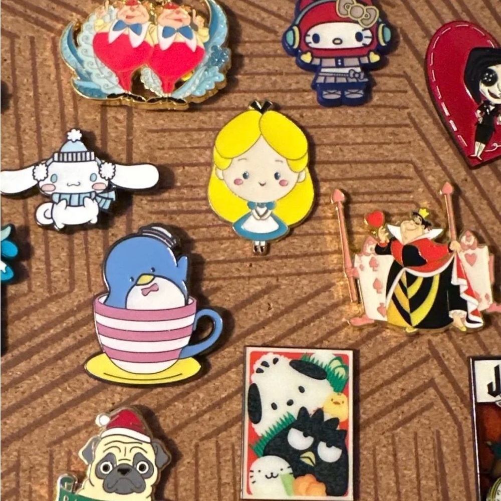Live Show Enamel Pin - Displayed Only